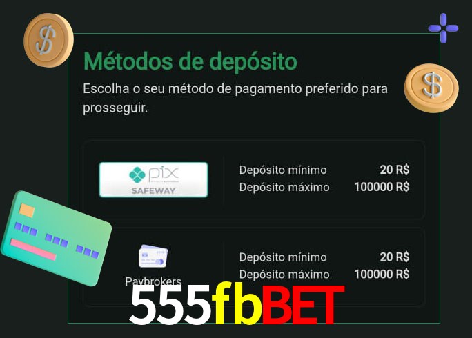 O cassino 555fbbet oferece uma grande variedade de métodos de pagamento
